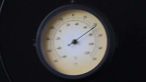 Swinging barometer Stock Footage 89024954