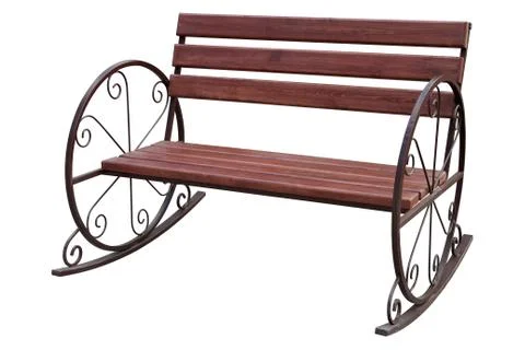 Swinging bench. Stock Photos