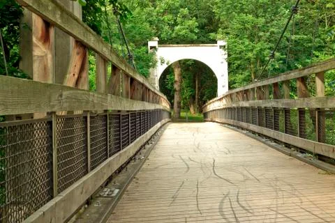 Swinging bridge Photos