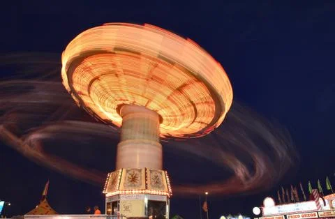 Swinging Lights Stock Photos