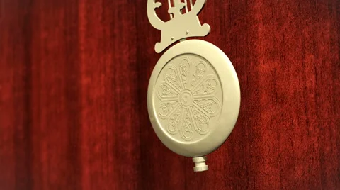 A Swinging Pendulum Stock Footage 48695767