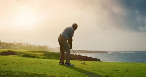 Swinging into the sunset Stock Footage 102408972