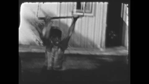 Swinging on a Trapeze 1939 Stock Footage 225569496