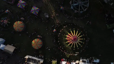 Swings at the Fair Video stock 123266740