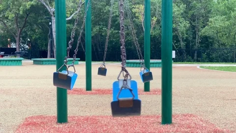 Swings Stock Footage 121697651