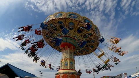 The Swings Ride Stock-Footage 153819430