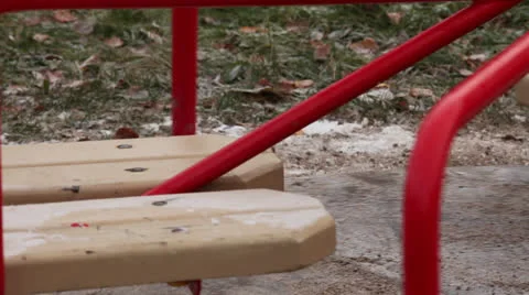 Swings rotate Stock Footage 22898679