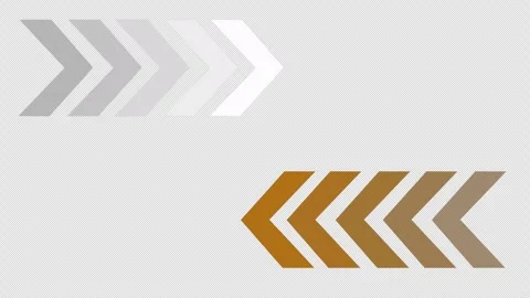 Swipe up arrow animation video. Alpha channel included. Two different version Video stock 245453296