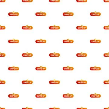 Swipe up button pattern for social media promotion Stock Illustration