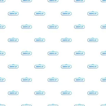 Swipe up button pattern for social media promotion Stock Illustration