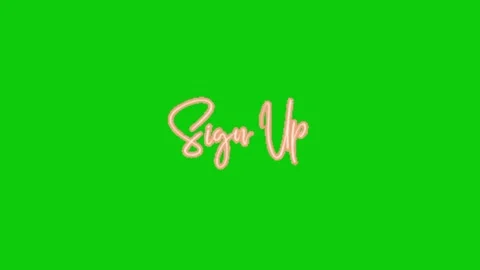 Swipe up call to action on green screen 库存影片 332338682