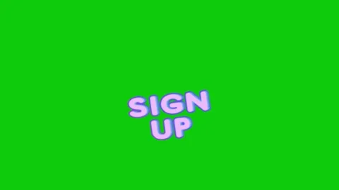 Swipe up call to action on green screen 库存影片 332338730
