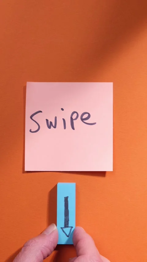 Swipe Down Stock-Footage 294794886