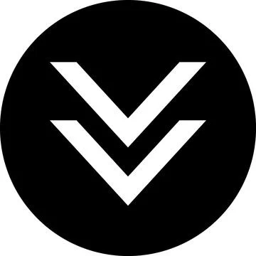 Swipe down icon. Arrow down button symbol. Scroll down icons set Stockillustratie