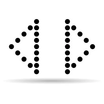 Swipe up internet button shadow, online web design arrow move icon, vector il Illustrazione stock