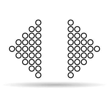 Swipe up internet button shadow, online web design arrow move icon, vector il 스톡 일러스트