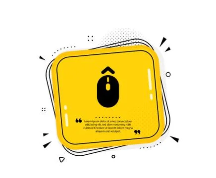 Swipe up mouse icon. Scrolling arrow sign. Landing page scroll. Vector 库存插图