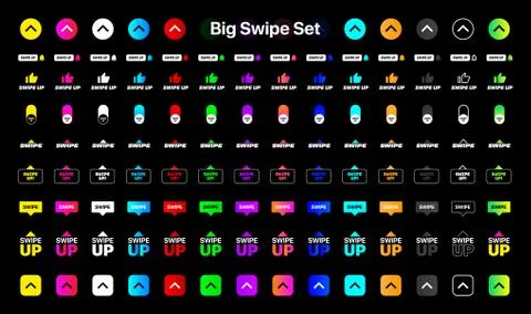 Swipe Set 02 Illustration