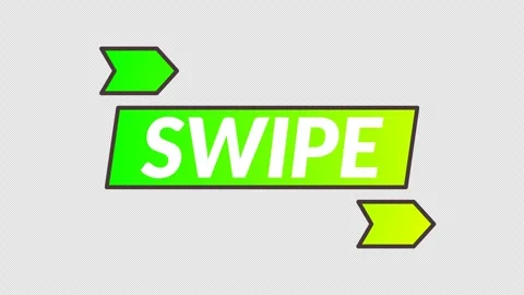 Swipe text Vídeo Stock 335549943