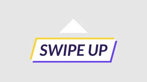 Swipe up text Vídeo Stock 335572680