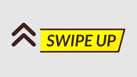 Swipe up text Vídeo Stock 335573608