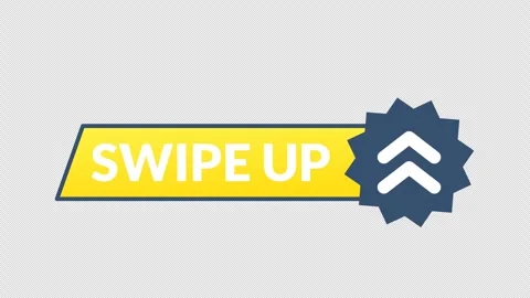 Swipe up text Vídeo Stock 335573697