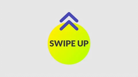Swipe up text Vídeo Stock 335573782