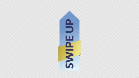 Swipe up text Vídeo Stock 335573806