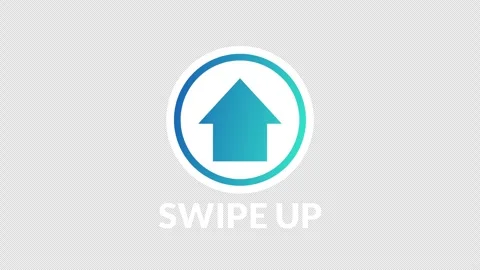Swipe up text Vídeo Stock 335574084