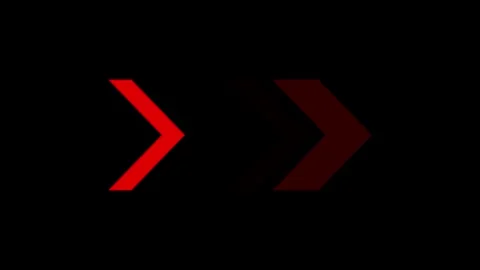 Swiping Arrow Icon in HD Video Neon Animation Vidéo 304555958