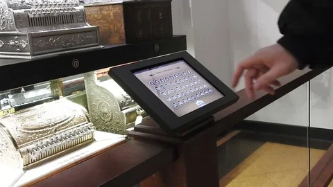 Swiping a video screen 動画素材 71121741