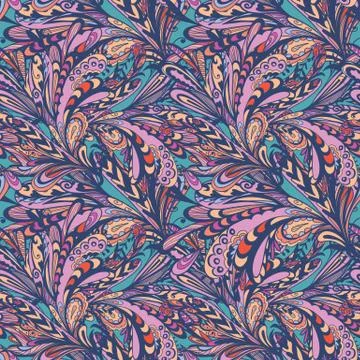 Swirl Abstract Vector Pattern Stock Illustration