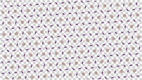 Swirl and Dot Seamless Vector Background Stock Illustration