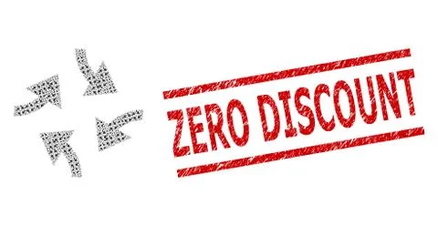 Swirl Arrows Recursive Composition of Swirl Arrows Icons and Grunge Zero 스톡 일러스트