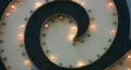 Swirl of bulbs. HD Footage