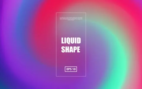 Swirl colored background. Gradient futuristic design. Vector illustration. Stock Illustration