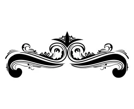 Swirl element Stock Illustration