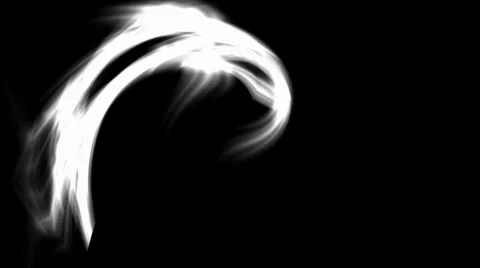 Swirl fire rays laser light and airflow cyclone in space,flame dragon and elect Stock Footage 8567832