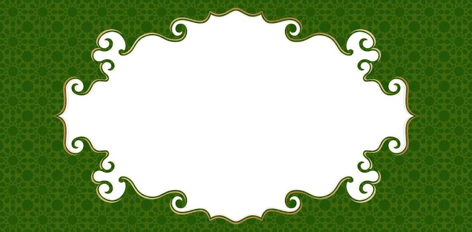 Swirl Frame Pattern Stock Illustration