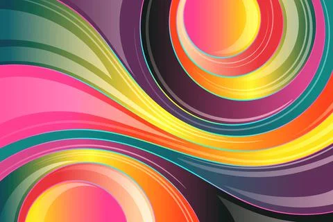 Swirl gradient background Stock Illustration