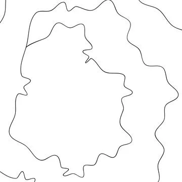 Swirl hypnotic black and white spiral. Monochrome abstract background. Vector Stock Illustration