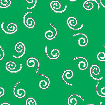 Swirl icon vector illustration. Seamless pattern. Hand drawn colorful design Stock Illustration