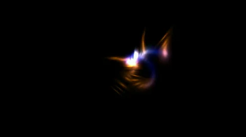 Swirl laser wire lines fire firework,abstract network smoke flame background. Stock Footage