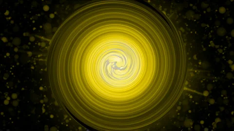 Swirl rays laser light shaped time tunnel and flying space particle,power energ Stock Footage 1182956