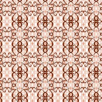 Swirl seamless pattern Stock Illustration