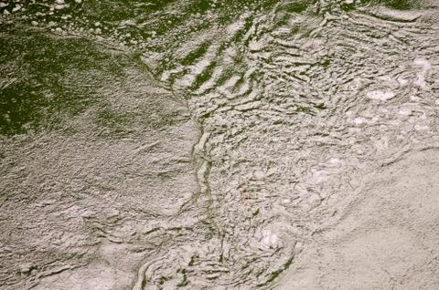 Swirl with several thousand bubbles Stock Photos