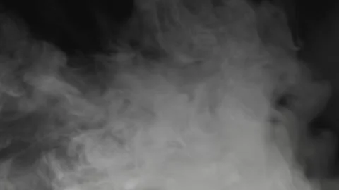 Swirl of soft white curls of clouds smoke white vape 動画素材 265879231