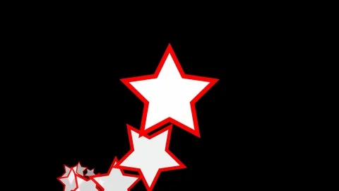 Swirl star shape Stock Footage 99445037