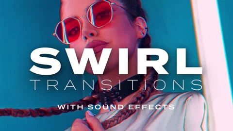 Swirl Transitions After Effect Template Stock After Effects
