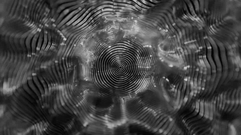 Swirl wavy line movement background. Black and White motion wavy lines. Stock Footage 278297513